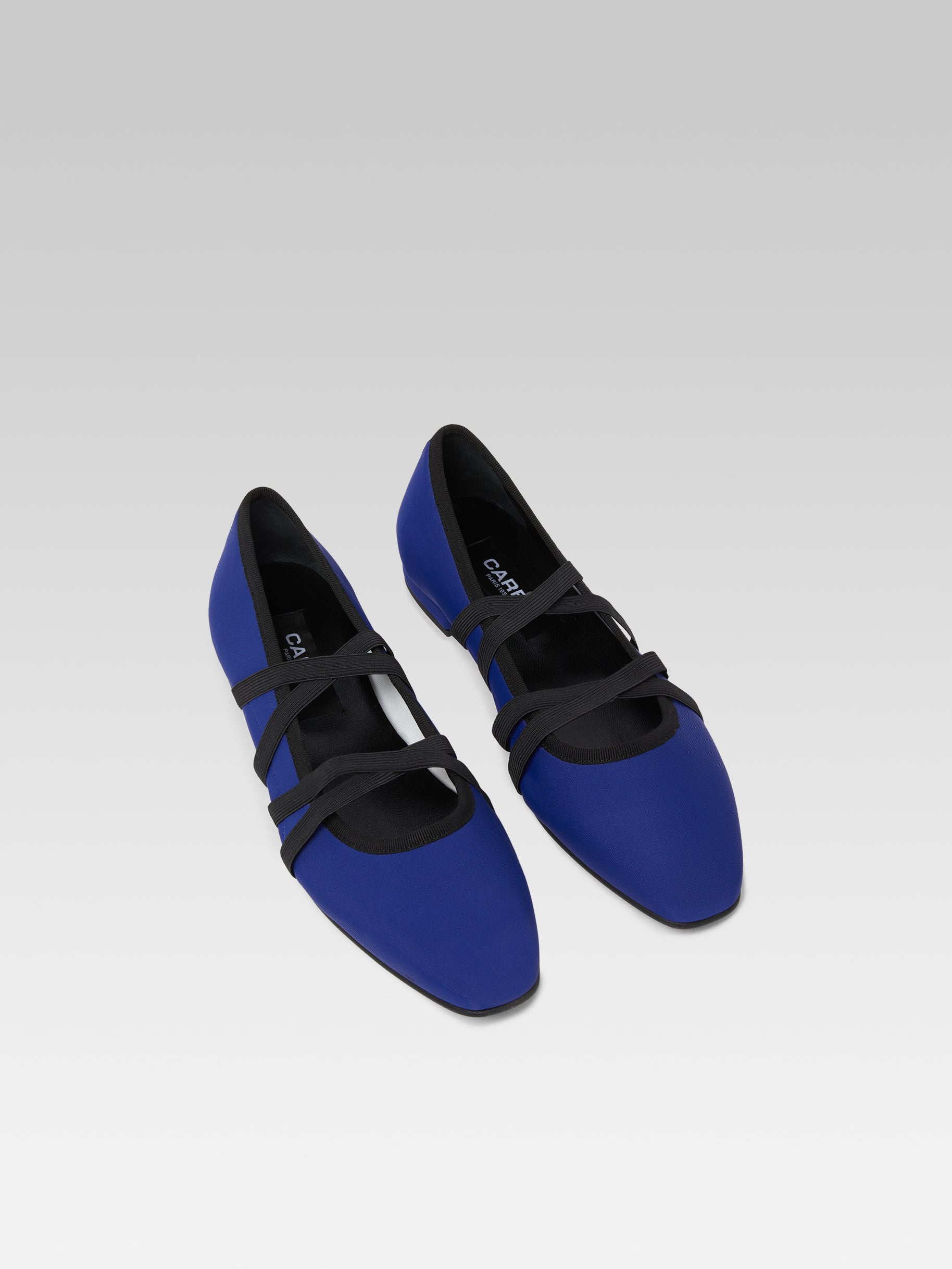 Tutu Ballerines stretch bleu royal Carel Paris