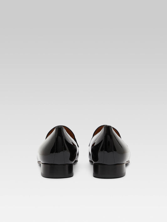 2100 - Black patent leather moccasins - Image number 5