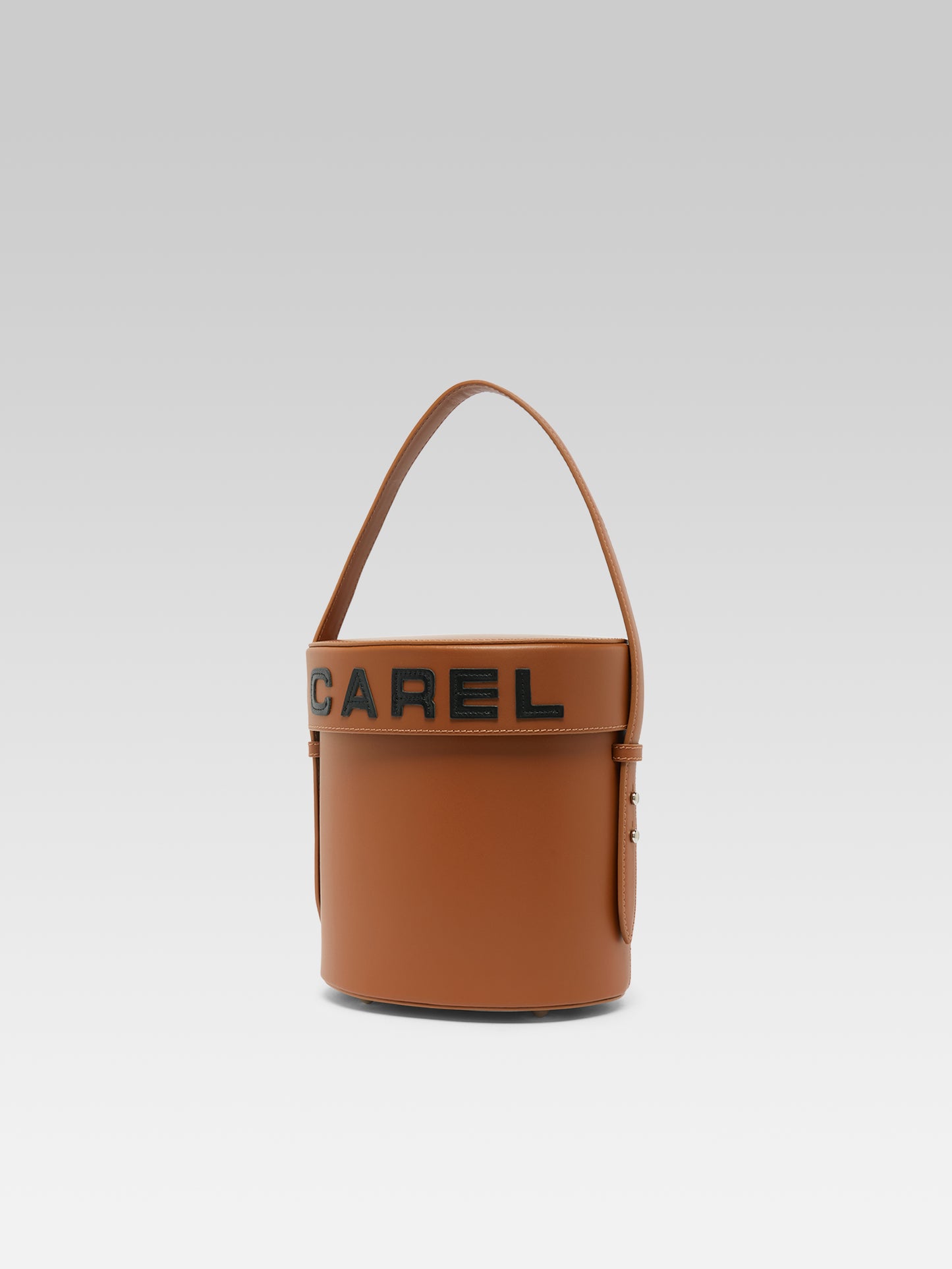 Bibi - Sac seau cuir marron