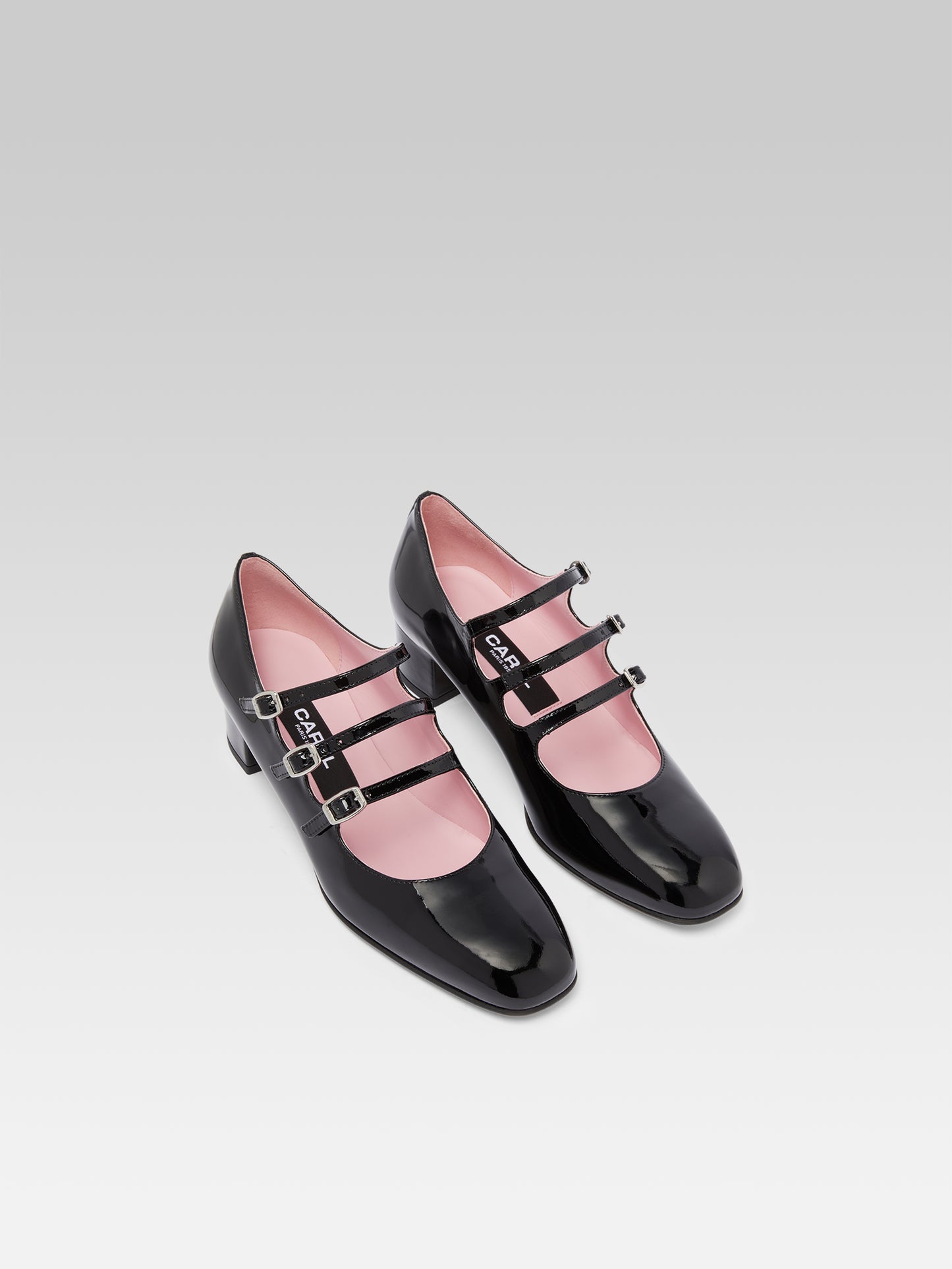 Kina - Black patent leather Mary Janes pumps