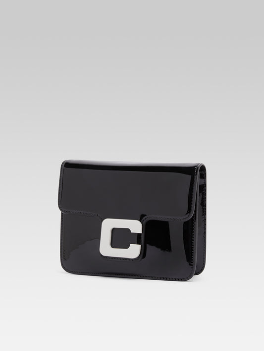 Mini Sorbonne - Black patent leather bag - Image number 2