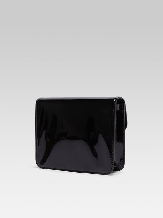 Mini Sorbonne - Black patent leather bag - Image number 3