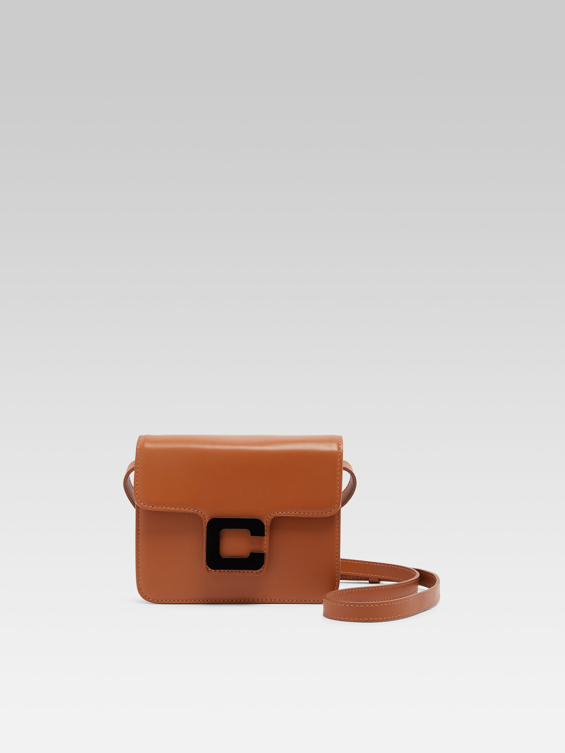 Mini Sorbonne  - Sac cuir camel