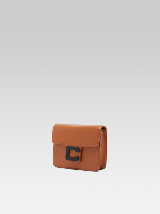 Mini Sorbonne - Camel leather bag - Image number 3