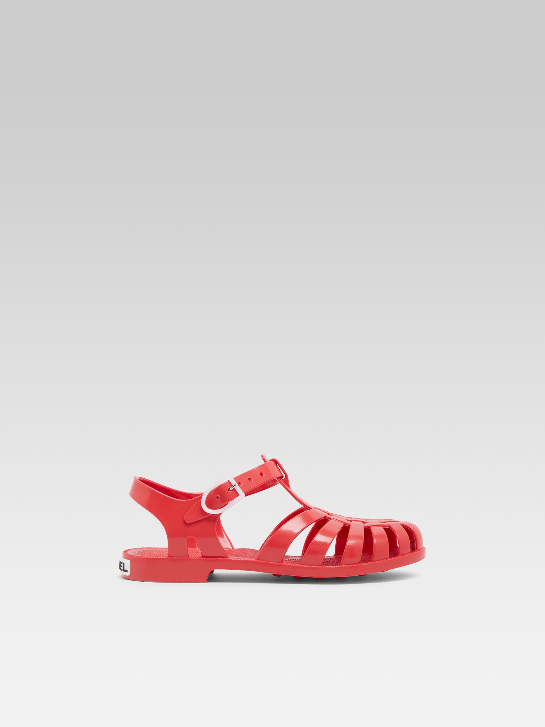 MEDUSE Sandales plastique rouge Carel Paris Chaussures