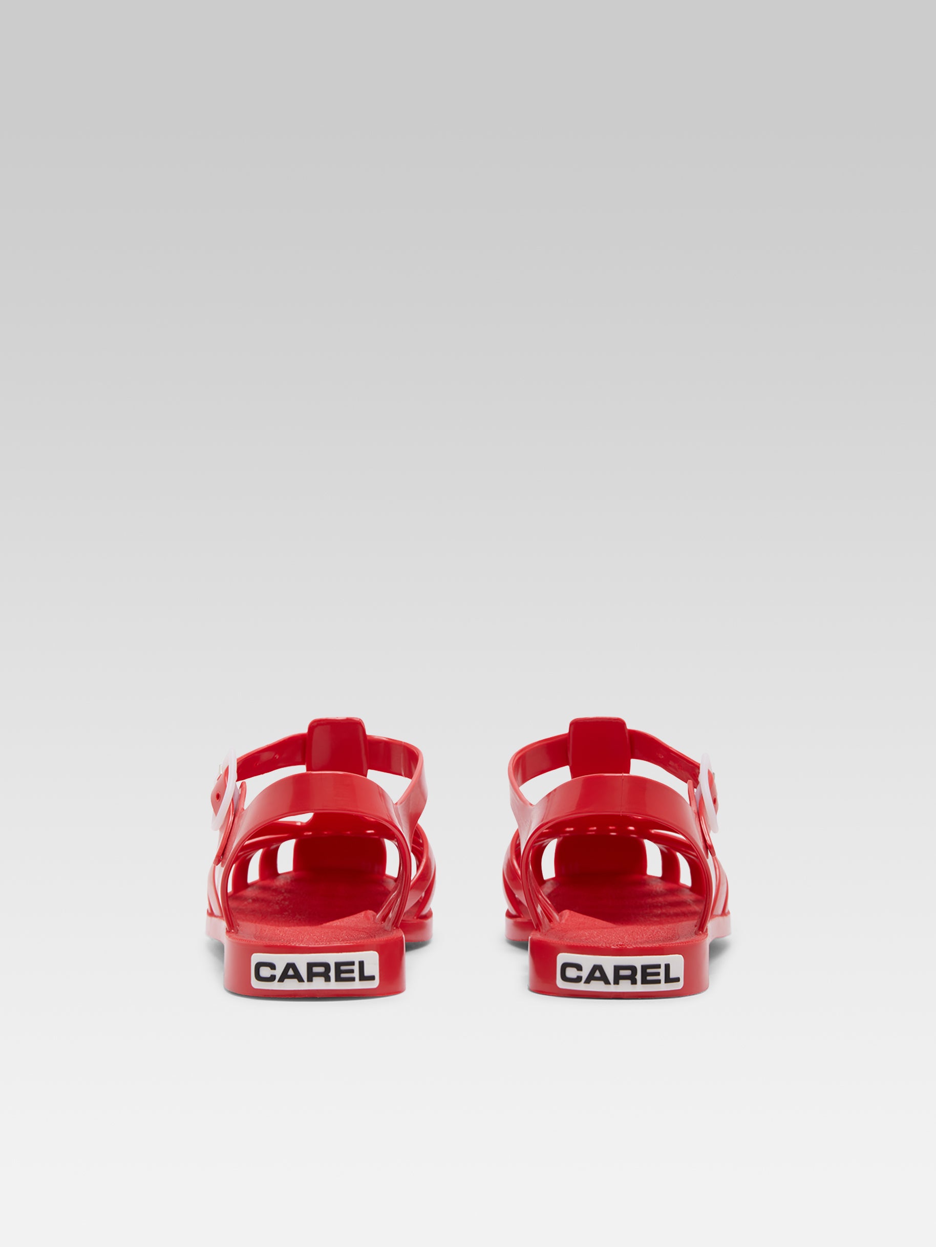 Meduse - Red plastic sandals - Image number 6