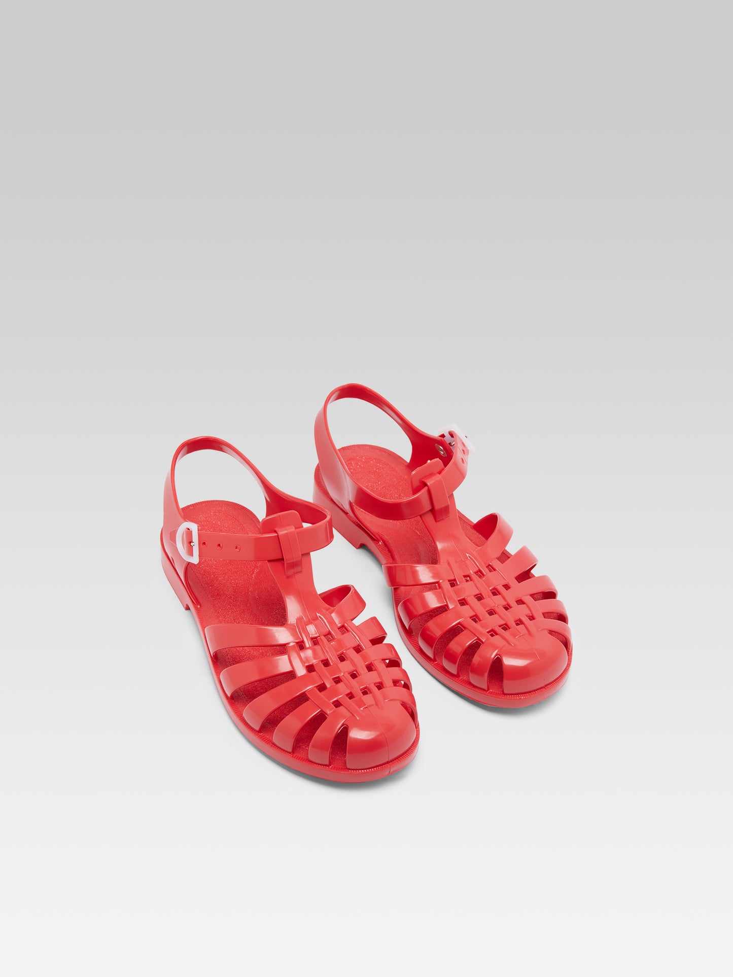 Meduse - Red plastic sandals