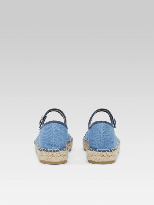 Colza - Espadrilles babies toile bi-jean - Image numéro 5