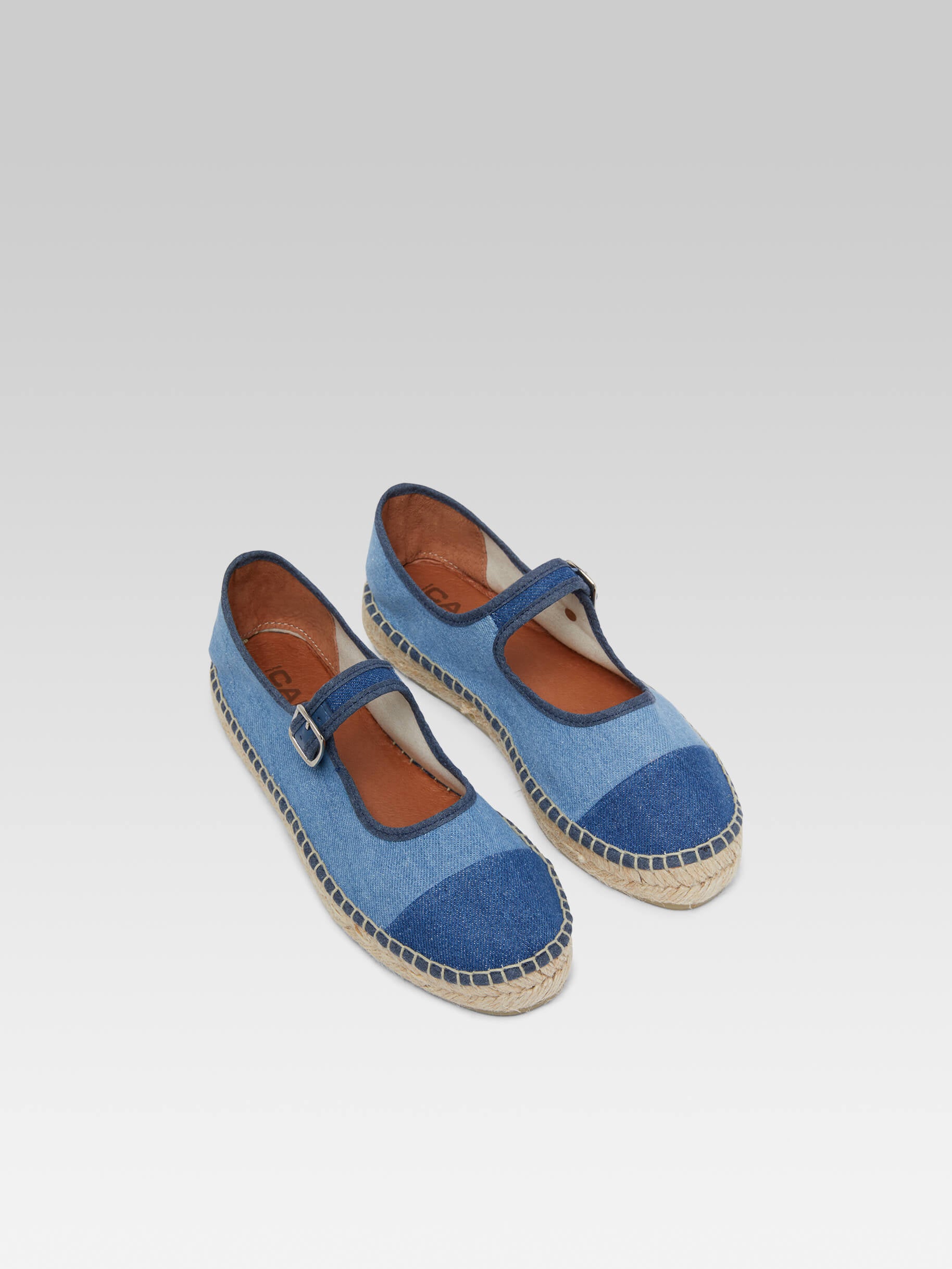 Colza - Espadrilles babies toile bi-jean - Image numéro 3