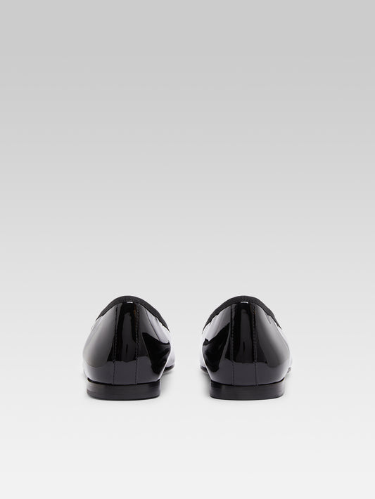 Ballet - Black patent leather ballet-flats - Image number 5