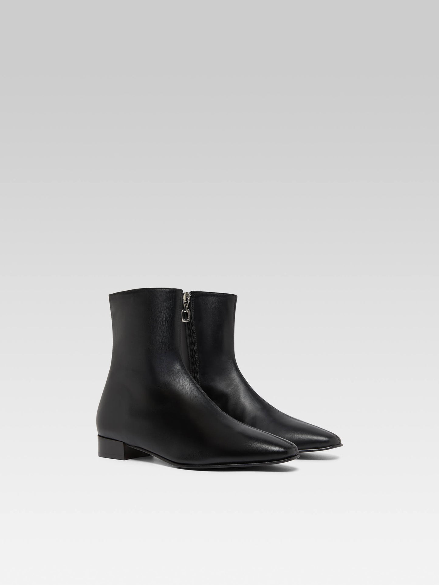 Aiglon - Bottines cuir noir