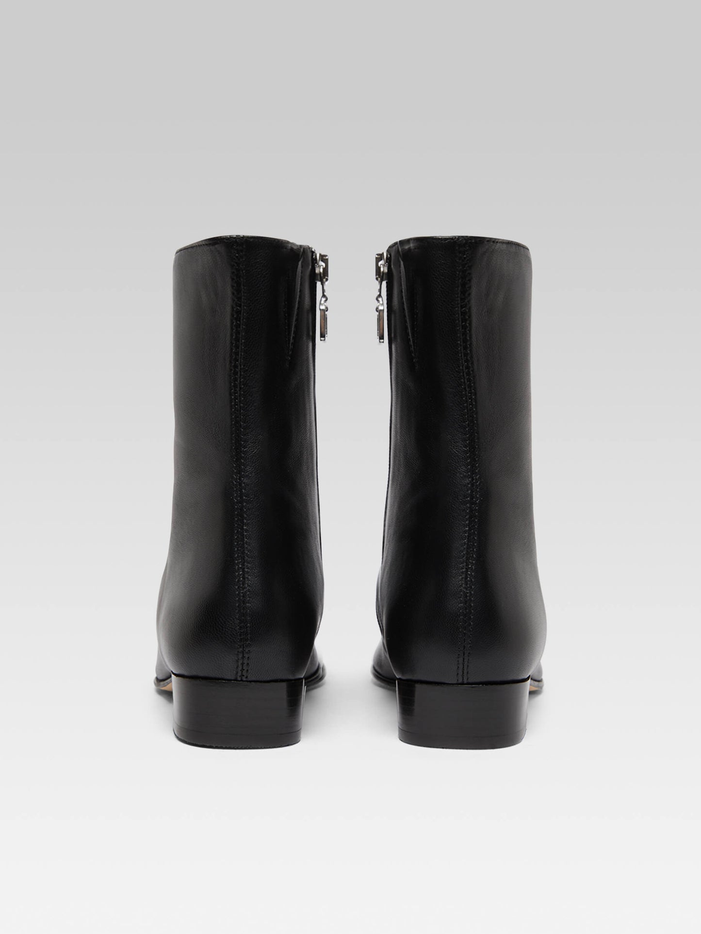 Aiglon - Bottines cuir noir