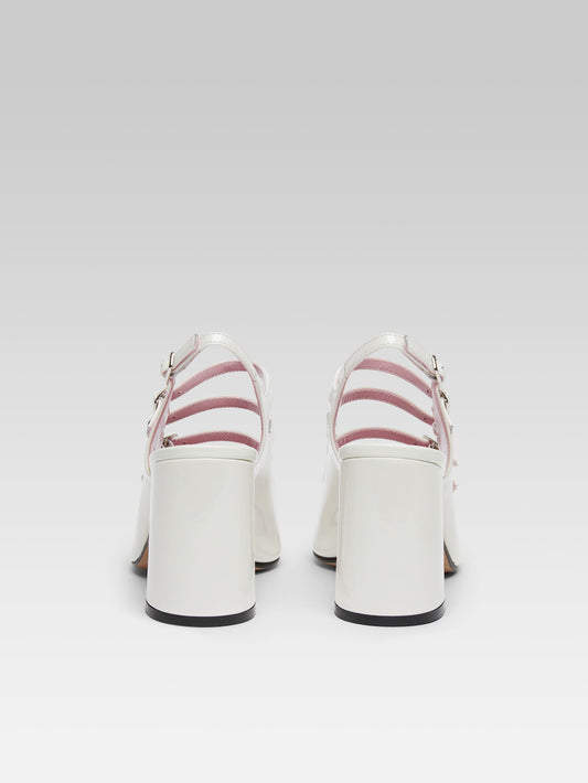 Promise - Ivory patent leather slingback Mary Janes - Image number 5