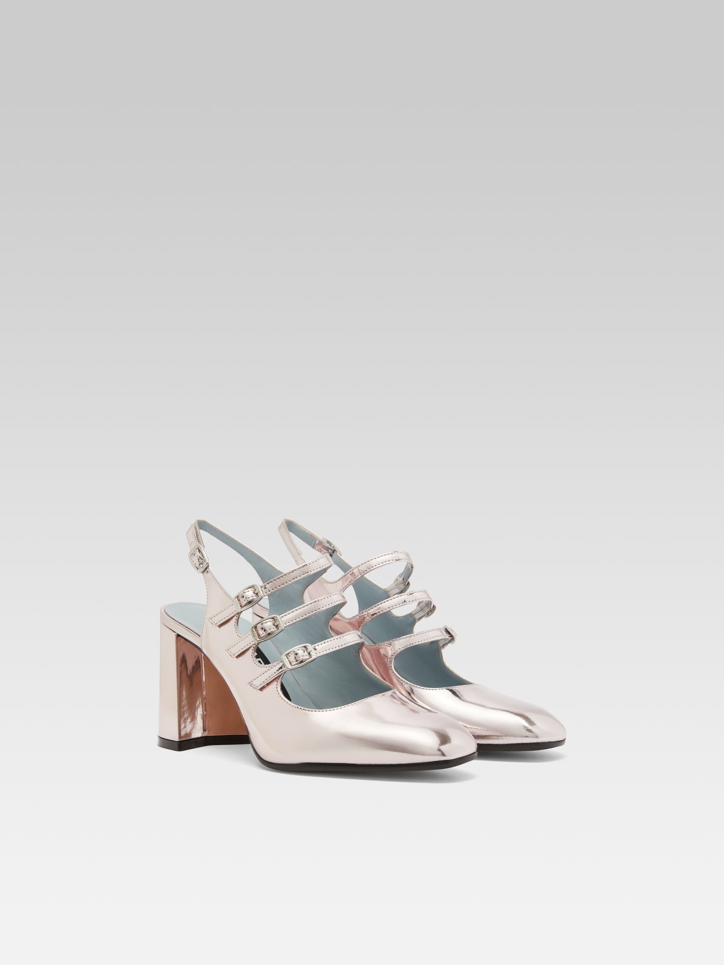 Promise - Babies slingback cuir reflex rose