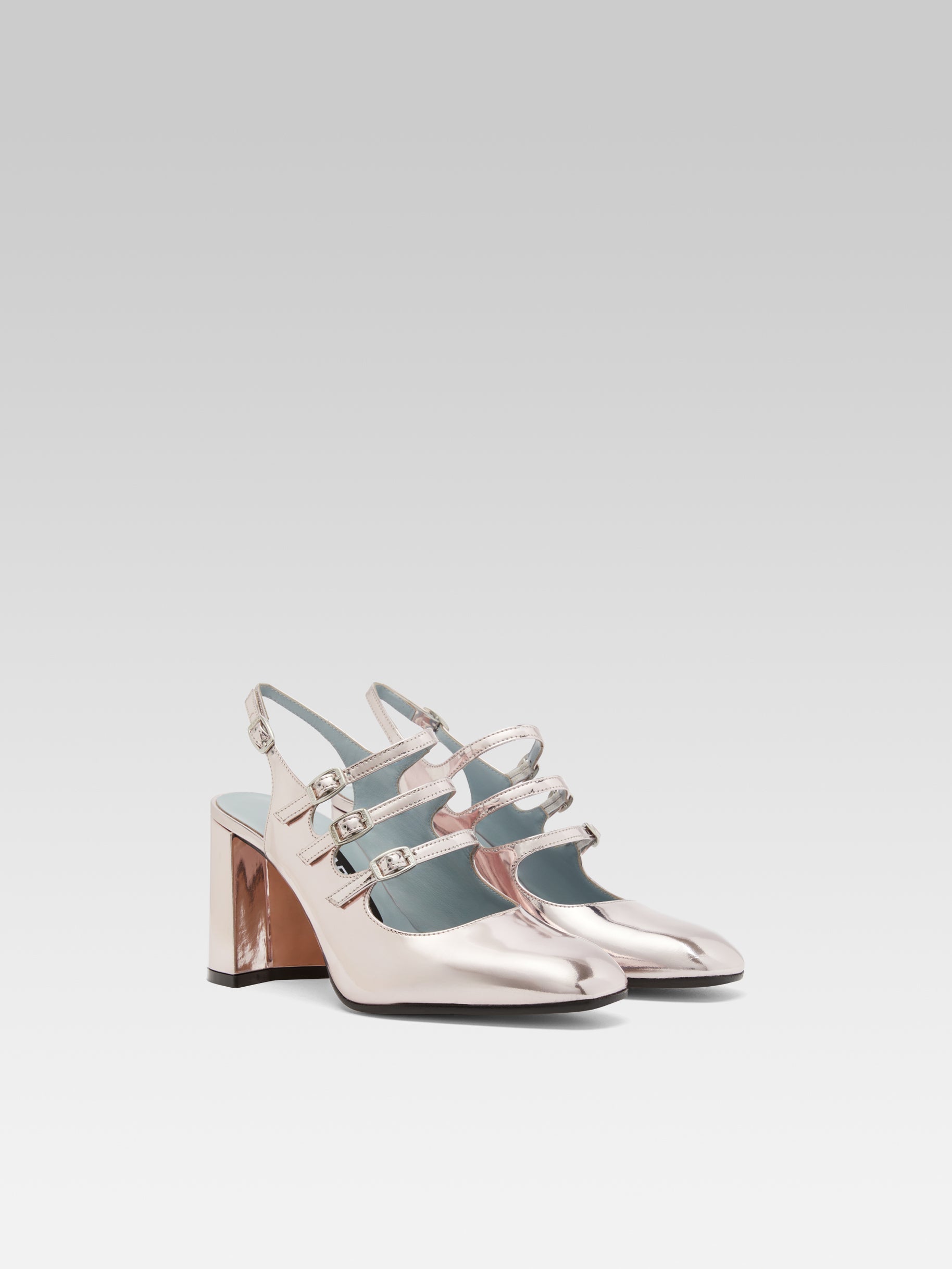 Promise - Babies slingback cuir reflex rose - Image numéro 3