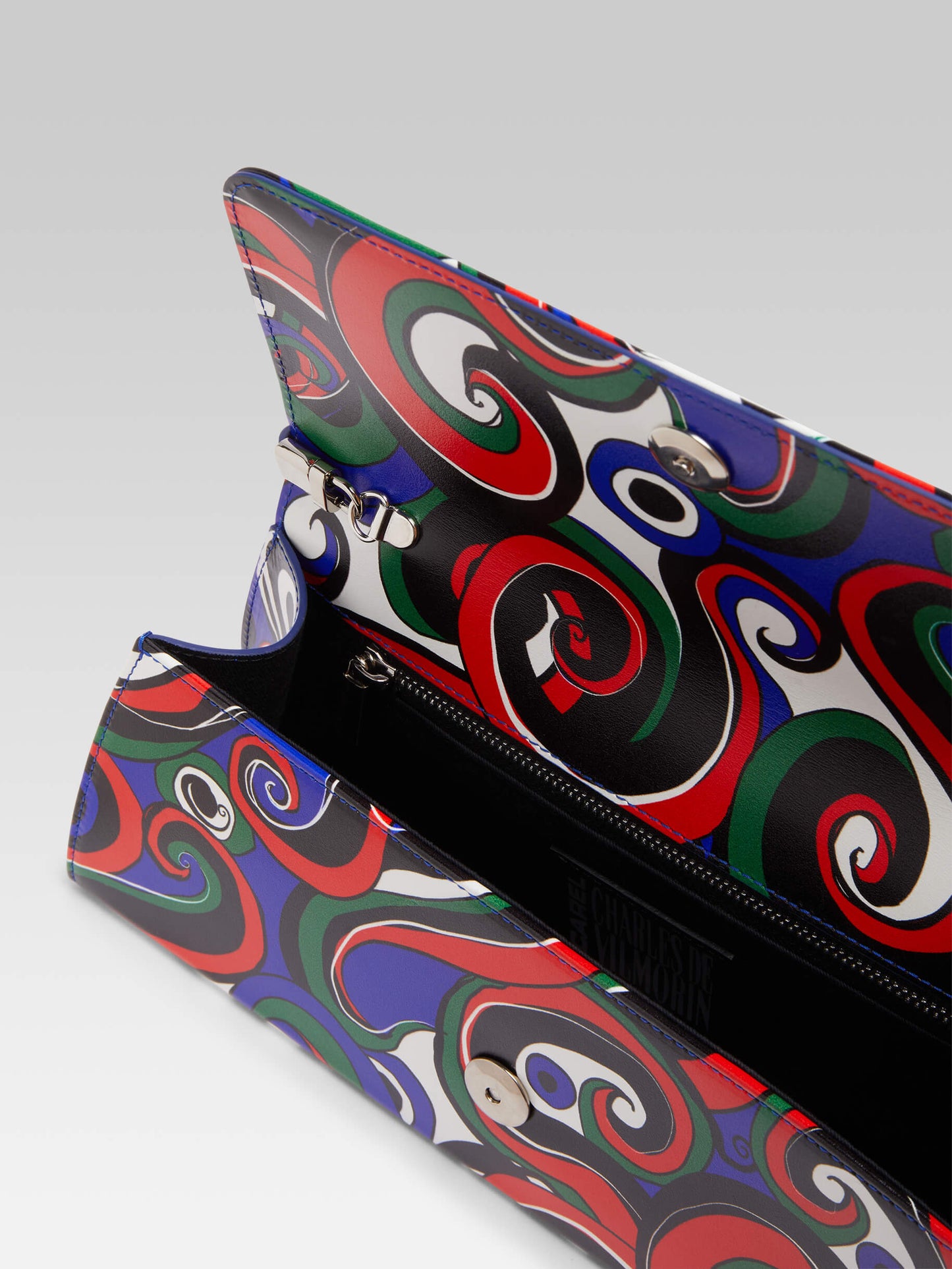 Madeleine - Multicolor printed leather bag