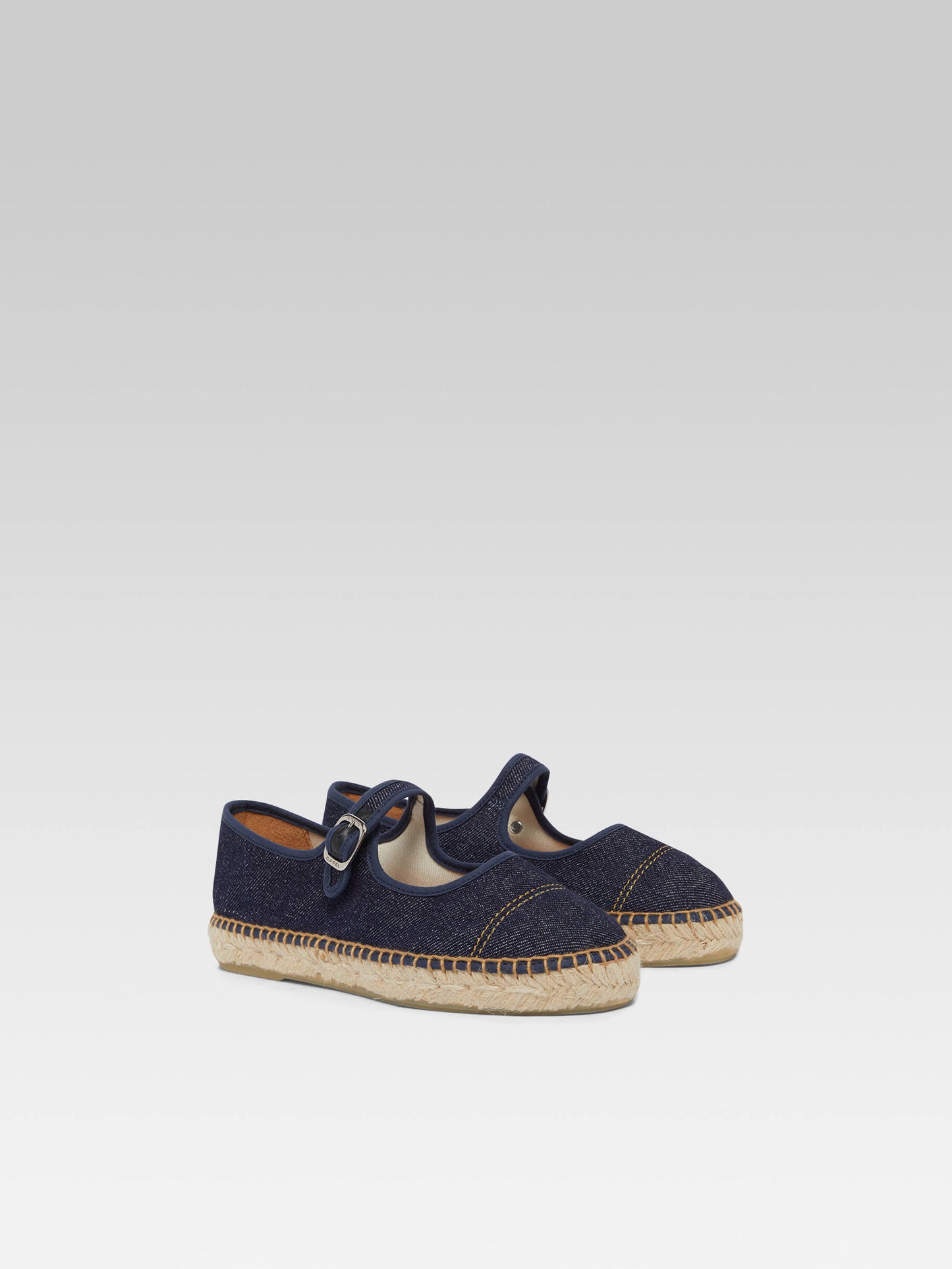 Colza - Espadrilles babies toile jean brut