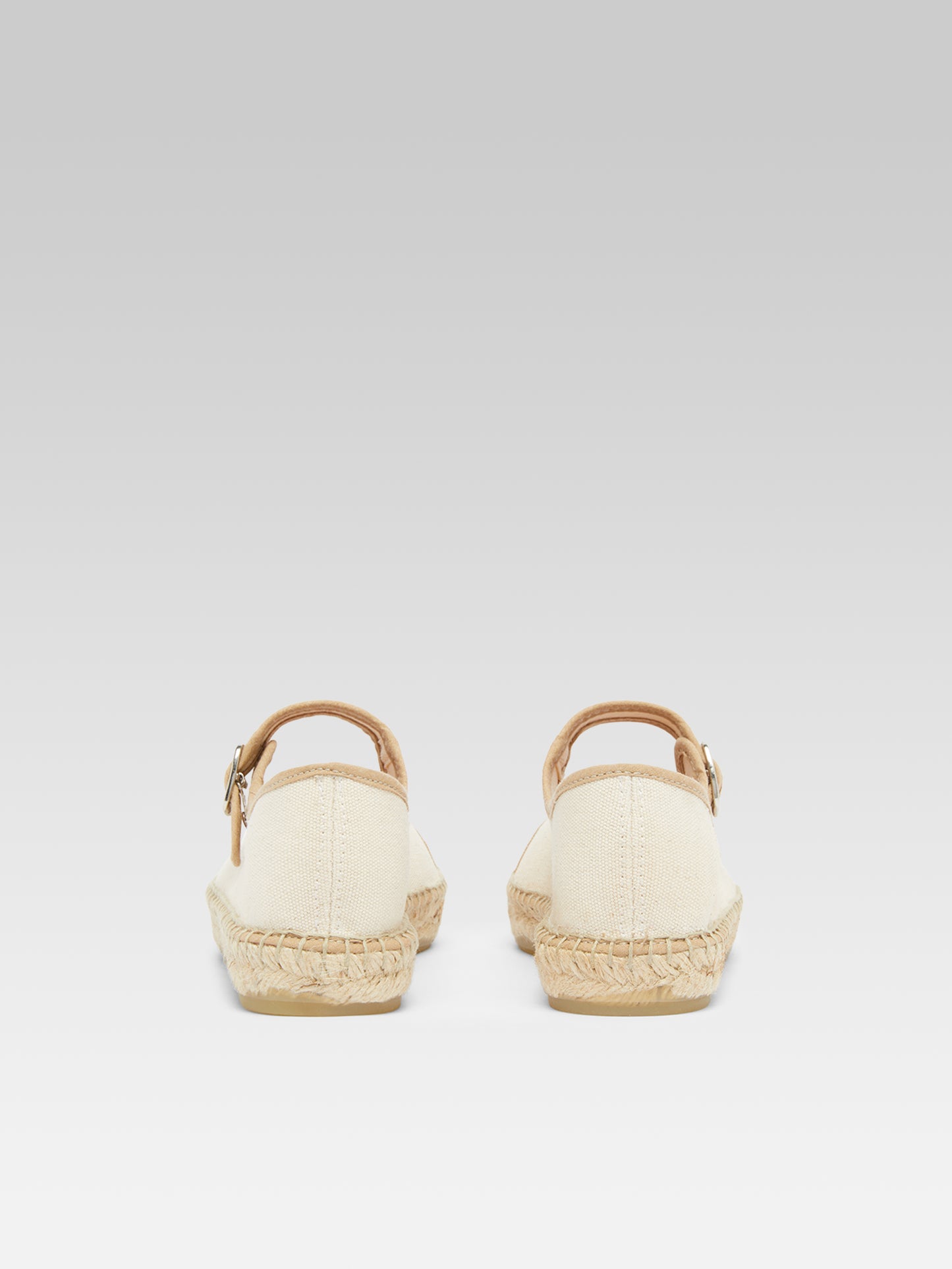 Colza - Espadrilles babies toile bi-beige