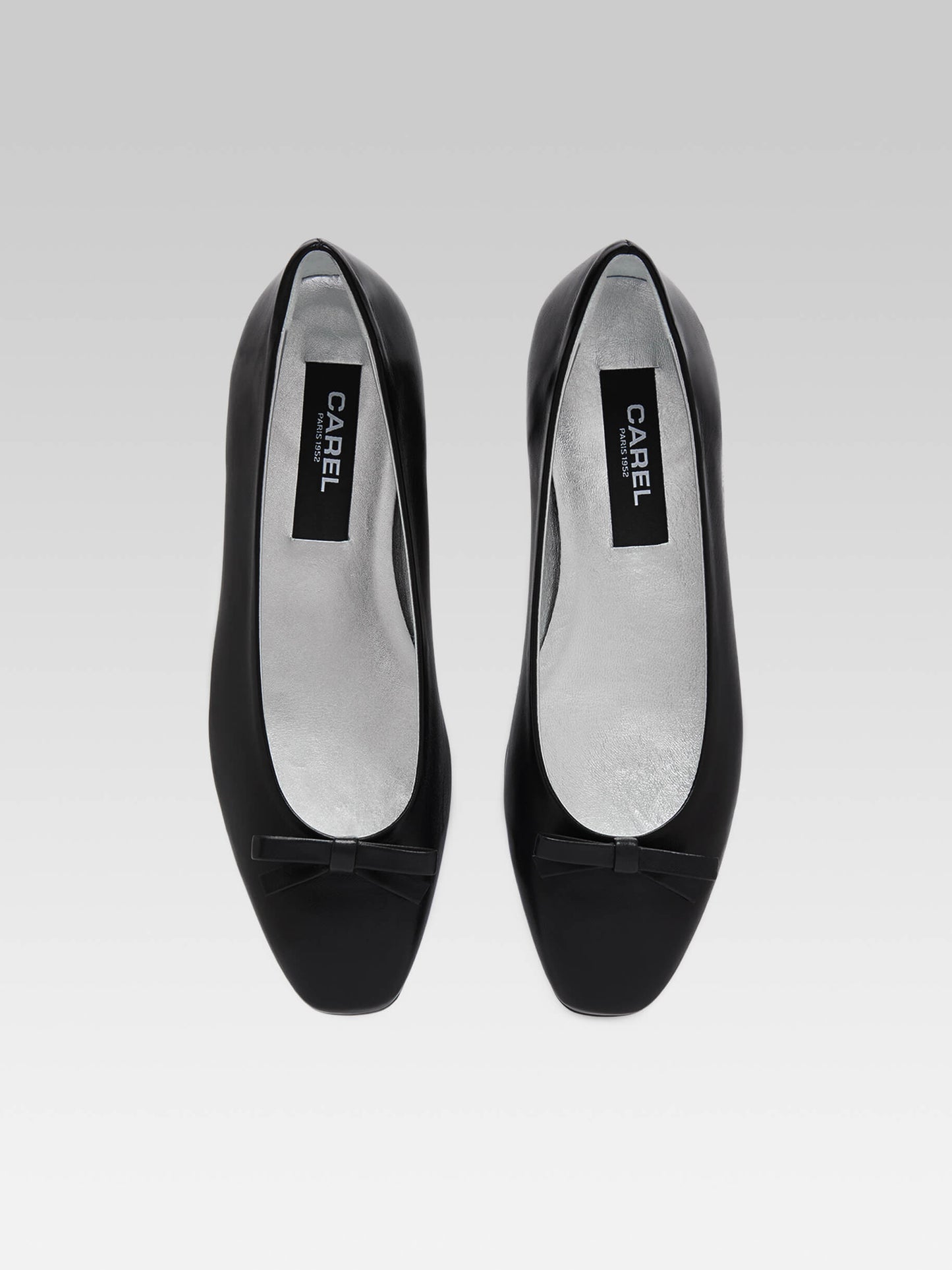 Bella - Ballerines cuir noir