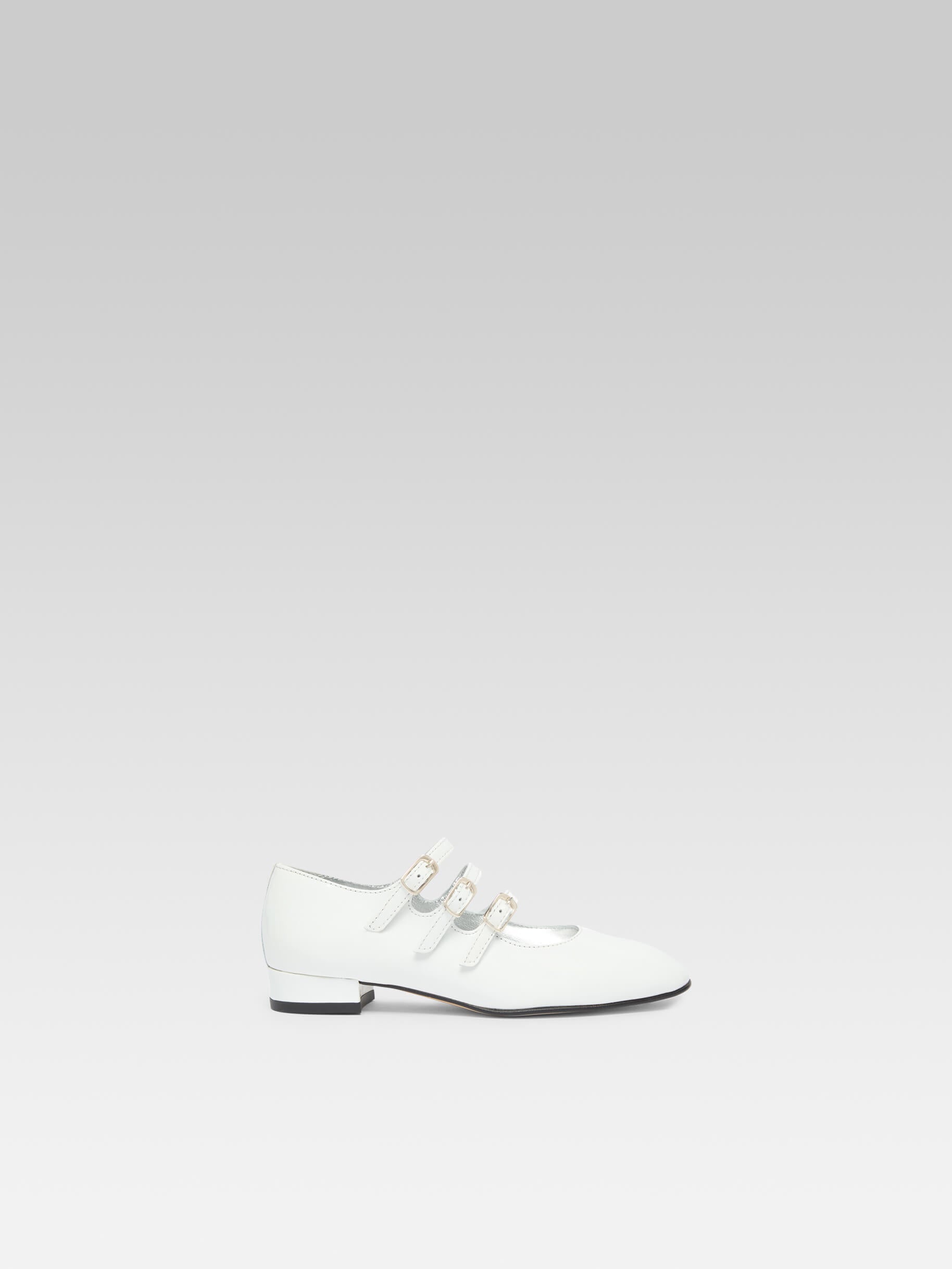 Little Kina - White patent leather Mary Janes - Image number 1