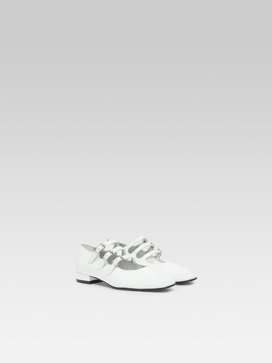 Little Kina - White patent leather Mary Janes - Image number 3