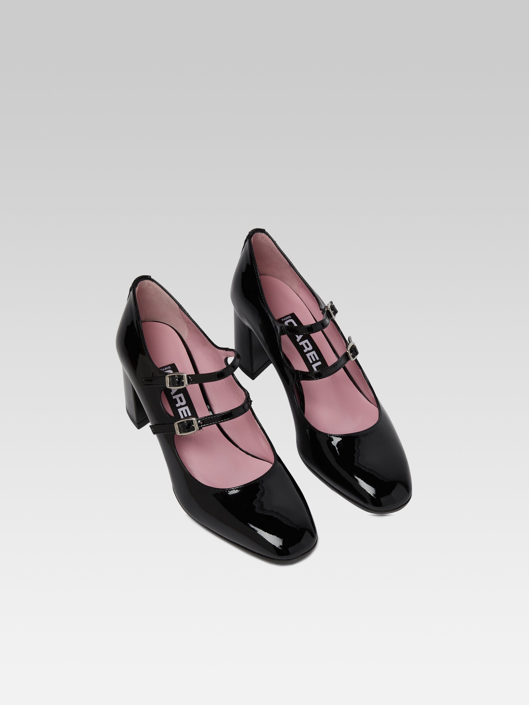 Prada patent leather mary jane pumps best sale