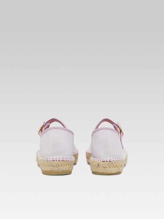 Colza - Espadrilles babies toile lilas - Image numéro 5