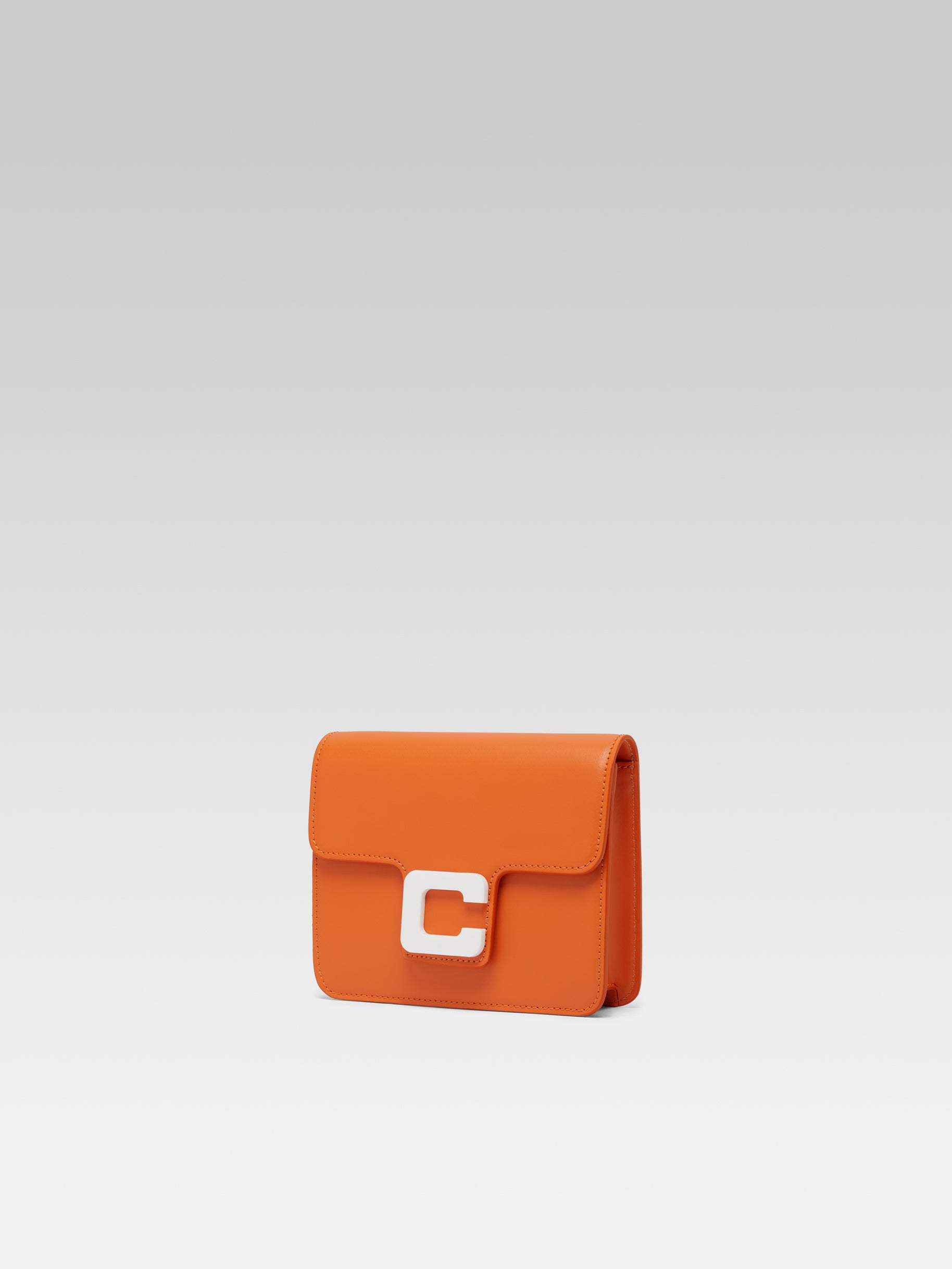 Mini Sorbonne - Sac cuir orange - Image numéro 2