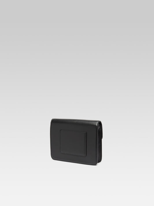 Mini Sorbonne - Black leather bag - Image number 3