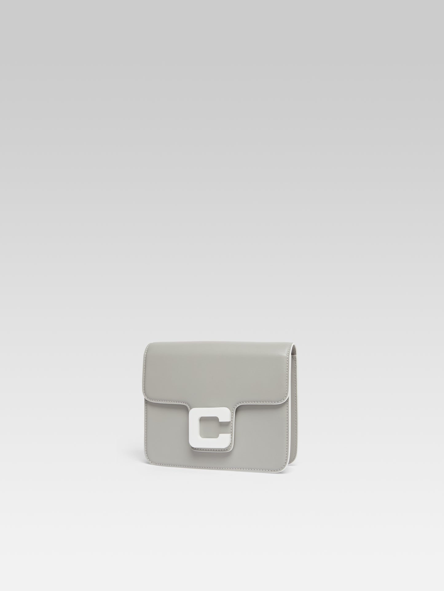 Mini Sorbonne - Sac cuir gris