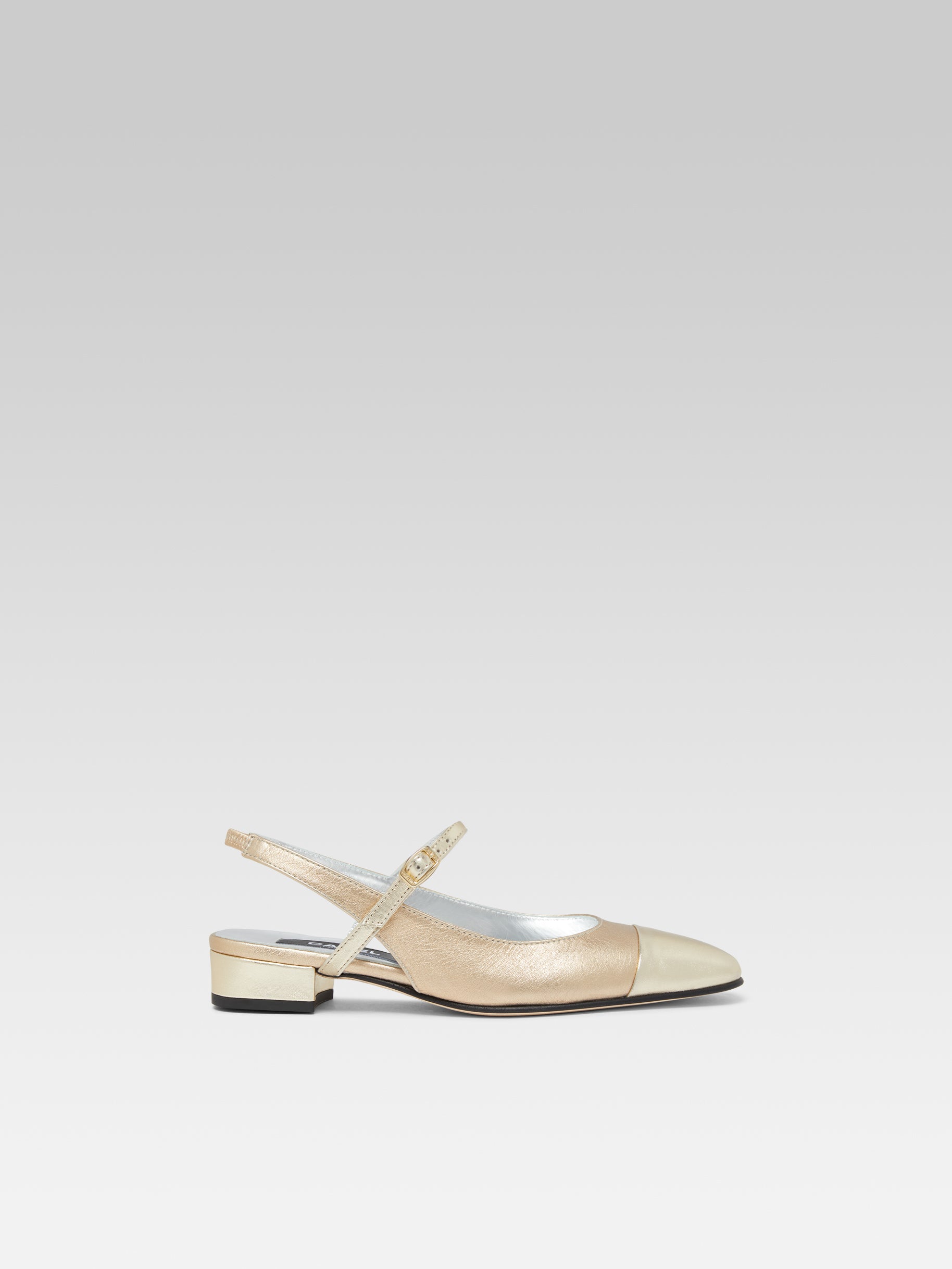 Oceano - Slingback cuir multi platine - Image numéro 1