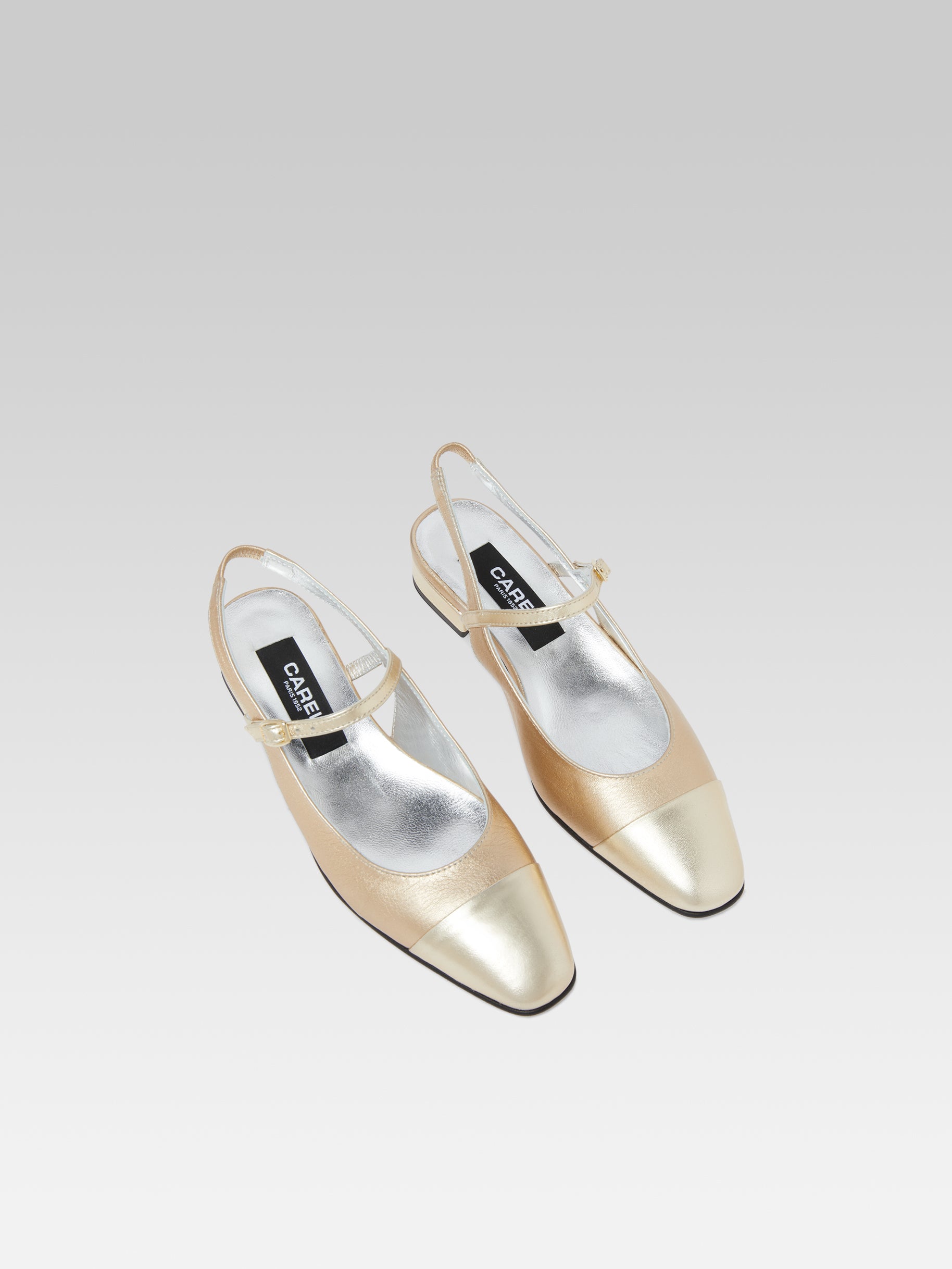 Oceano - Multi platinum leather slingback - Image number 3