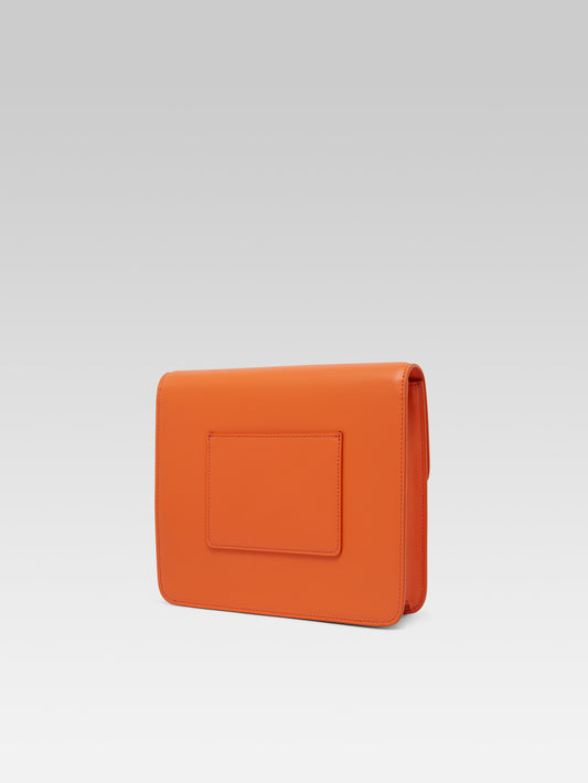 Sorbonne - Orange leather bag - Image number 4