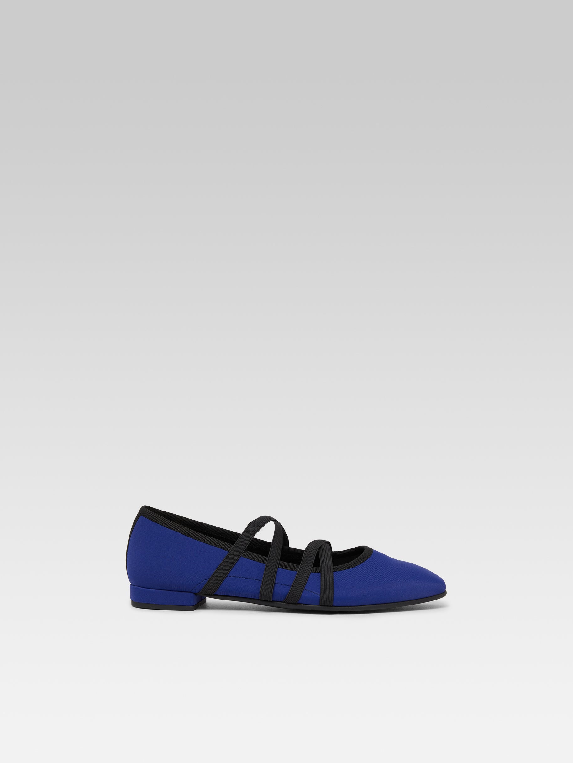 Tutu - Royal blue stretch ballet flats