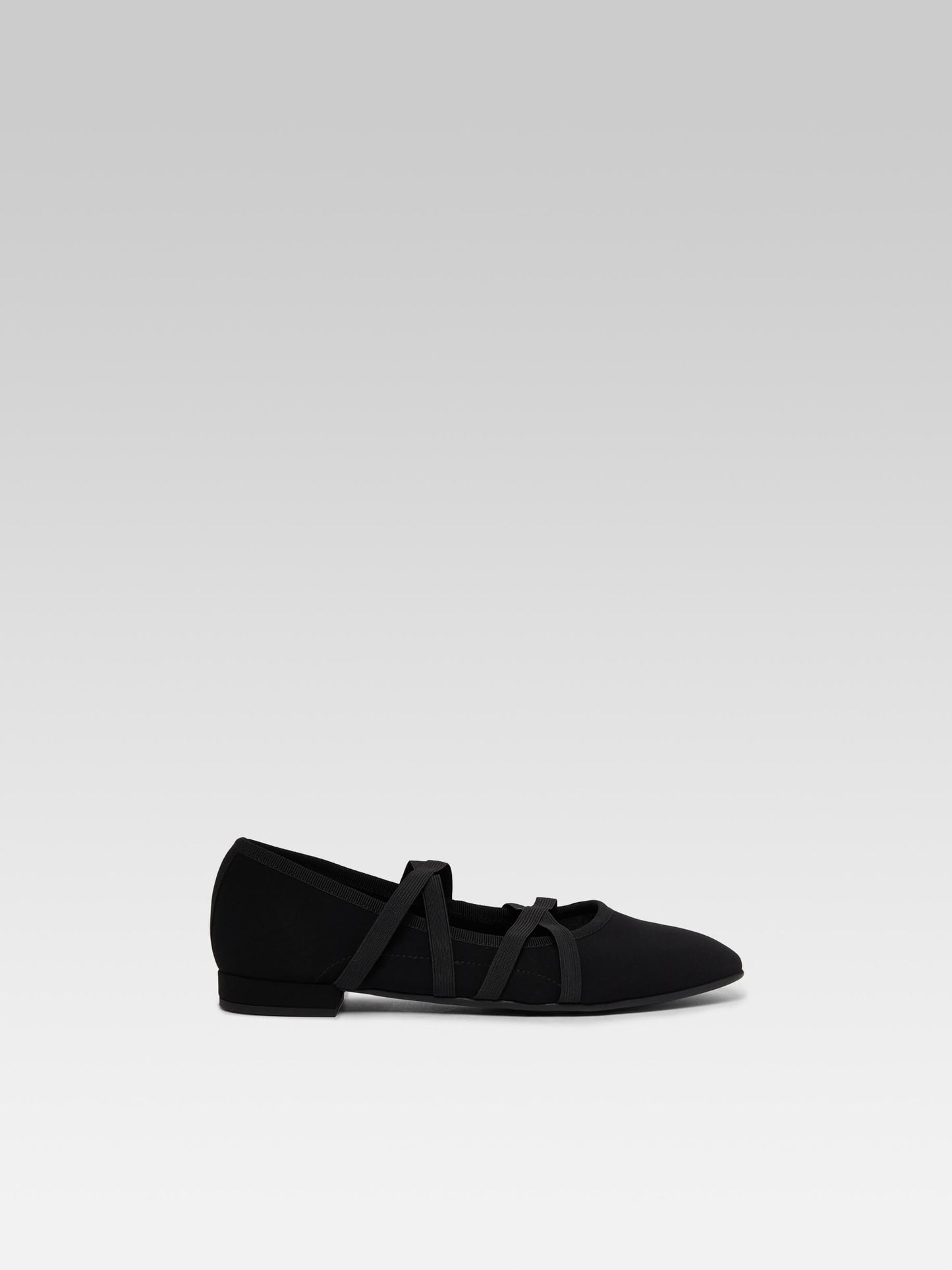 Tutu - Black stretch ballet-flats