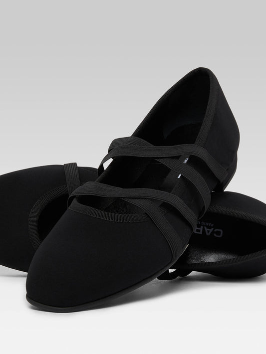 Tutu - Ballerines stretch noir - Image numéro 4