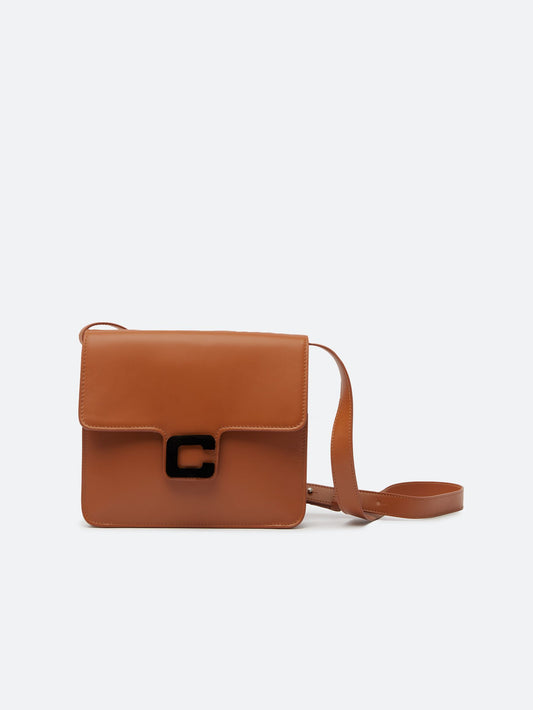 Sorbonne - Camel leather bag