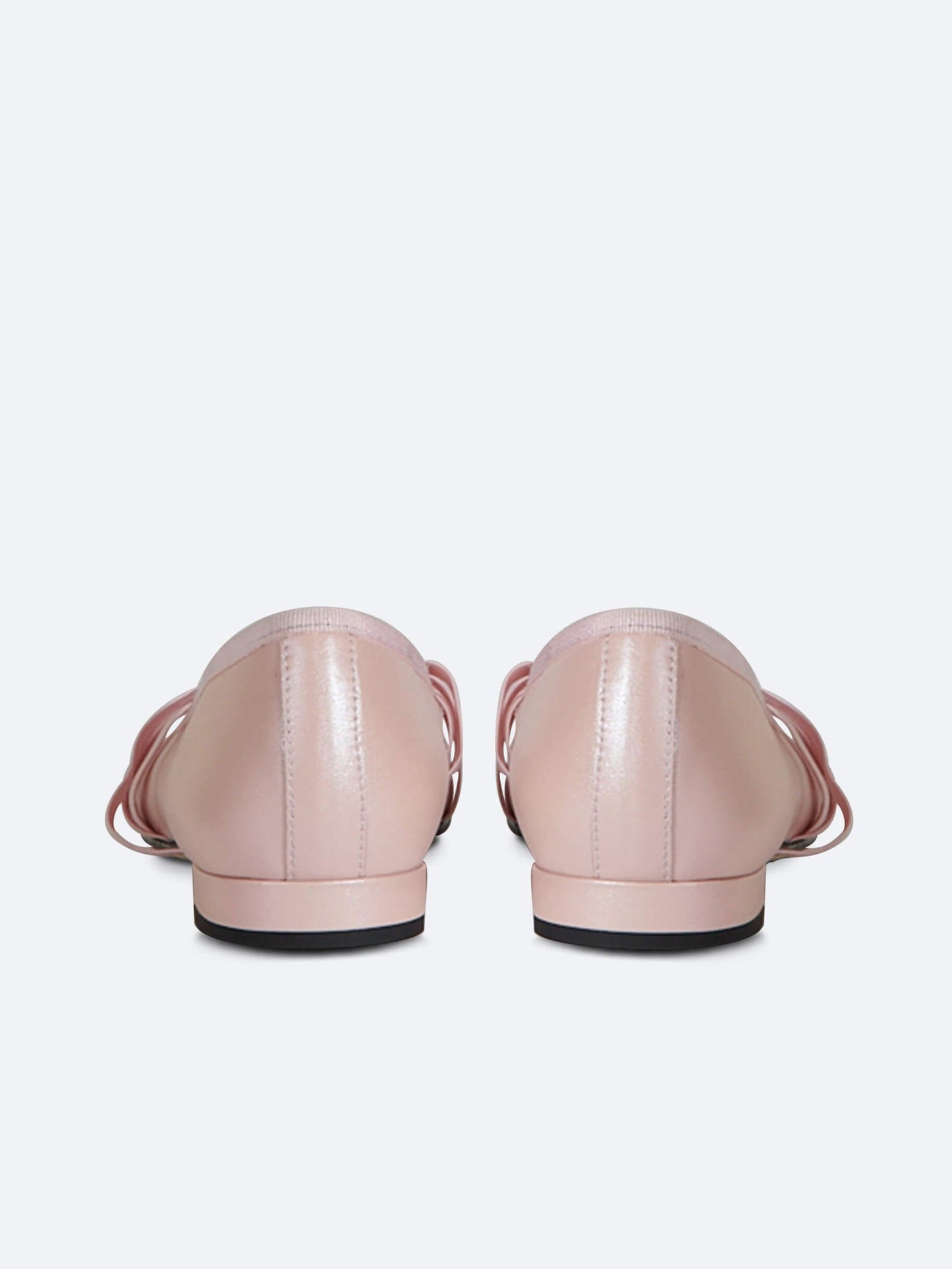 Tutu - Pink pearly leather ballet-flats