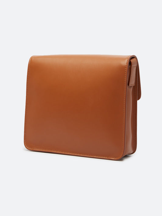 Sorbonne - Camel leather bag - Image number 4