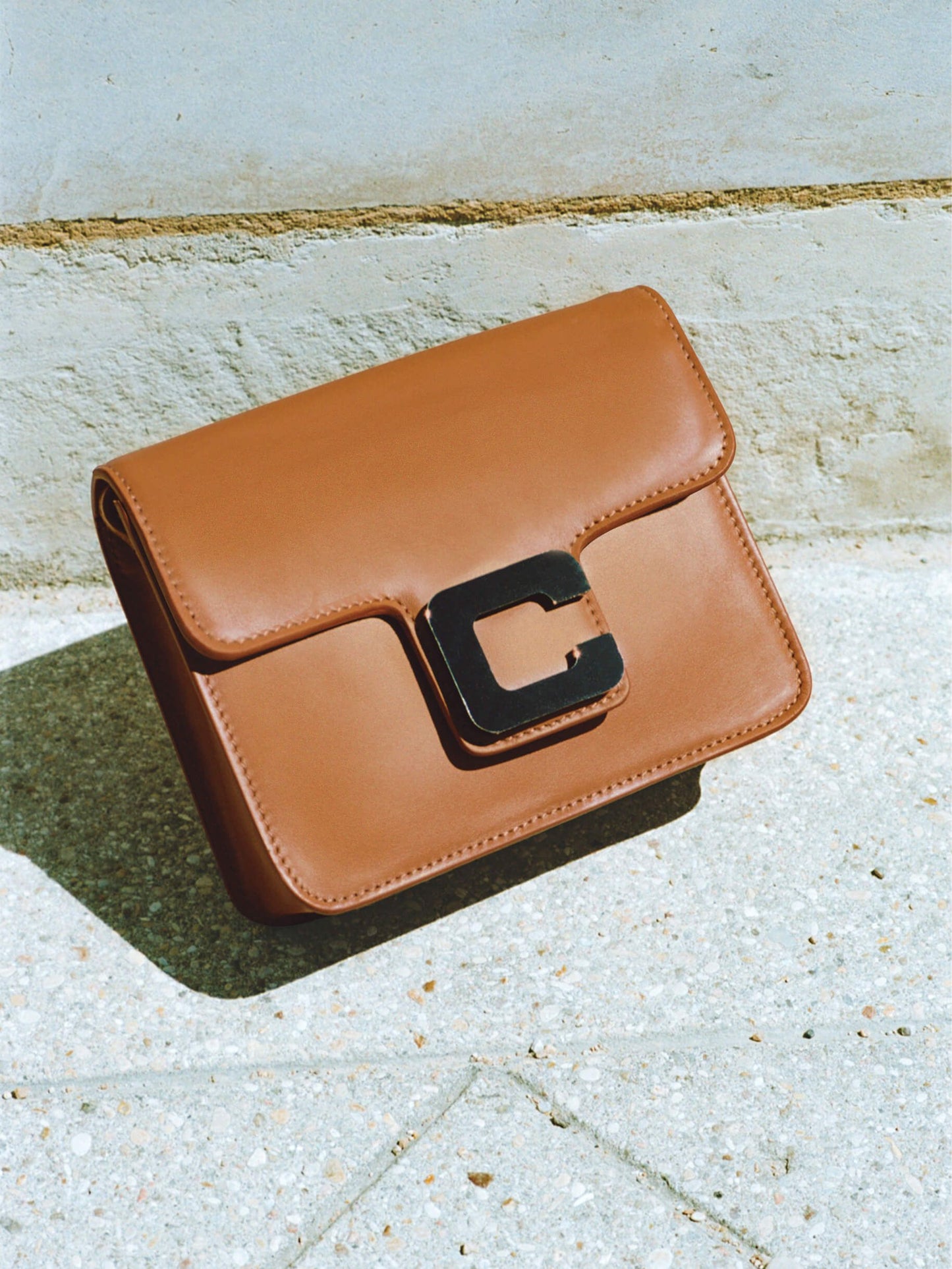 Mini Sorbonne  - Sac cuir camel