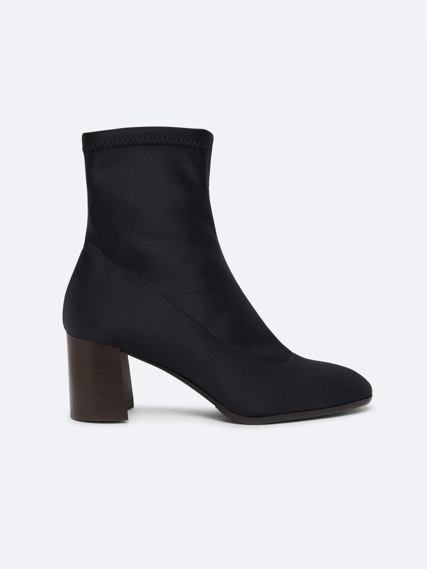 Camille - Black stretch ankle boots