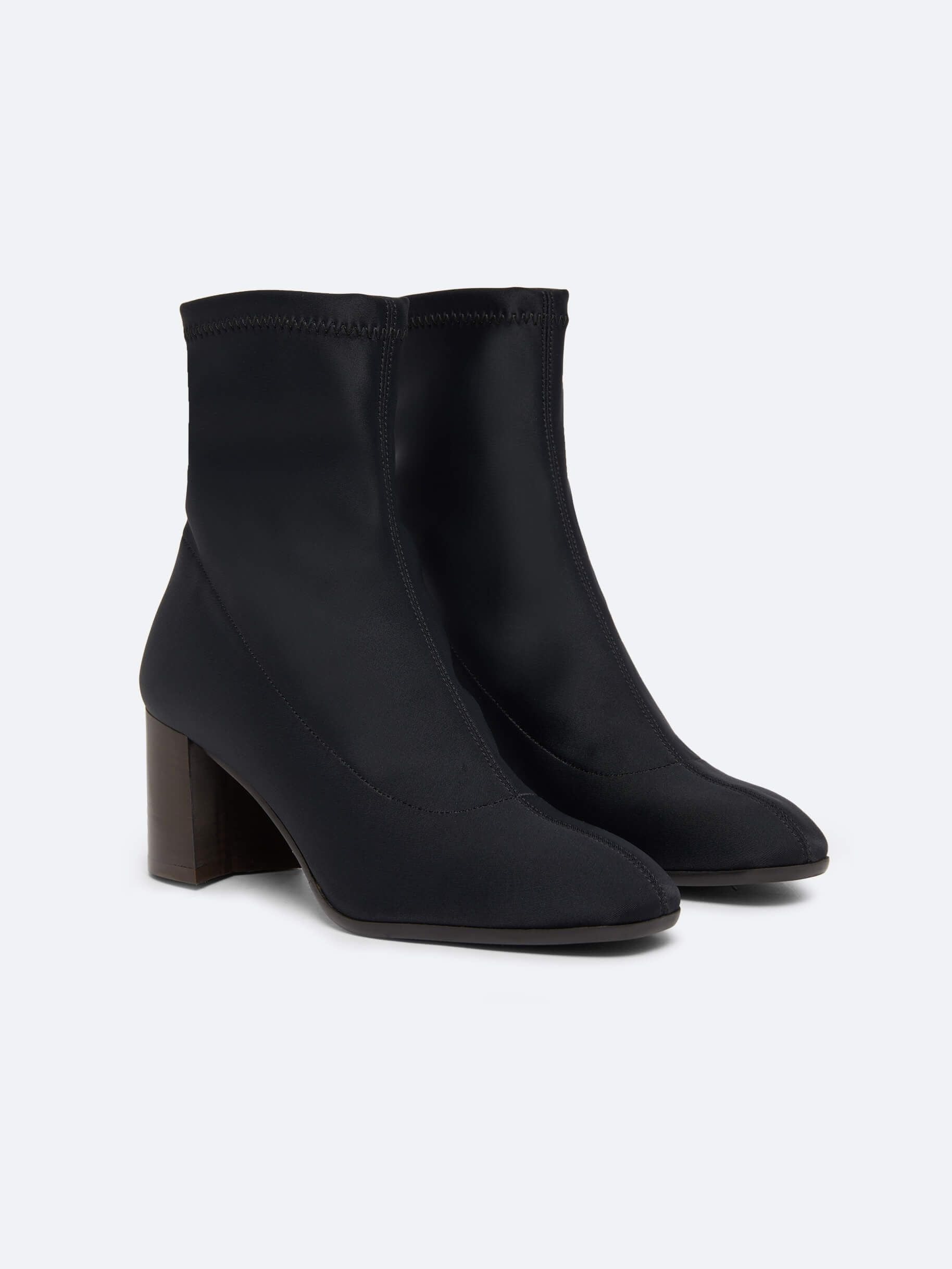 Camille - Black stretch ankle boots - Image number 2